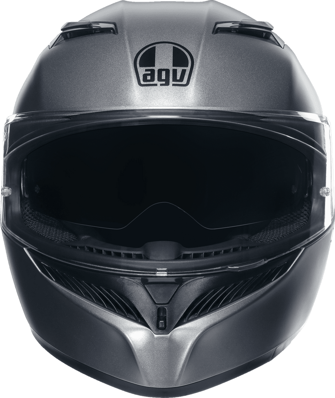 AGV-K3-Mono-Solid-Full-Face-Motorcycle-Helmet-front-view