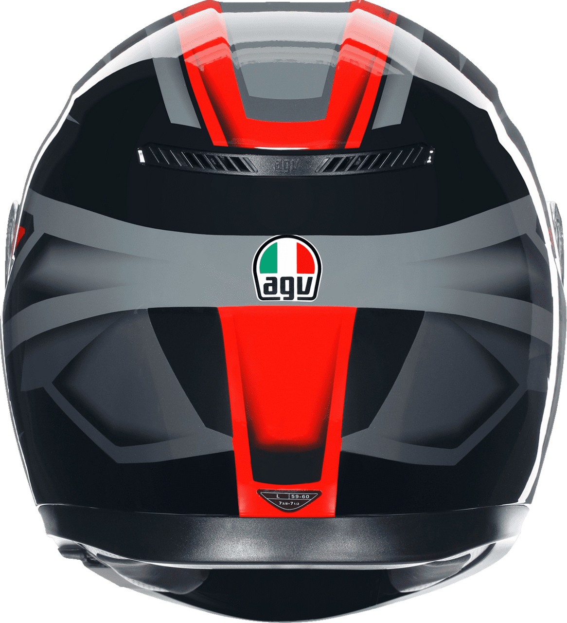 AGV-K3-Compound-Full-Face-Motorcycle-Helmet-Black-Red-back-view