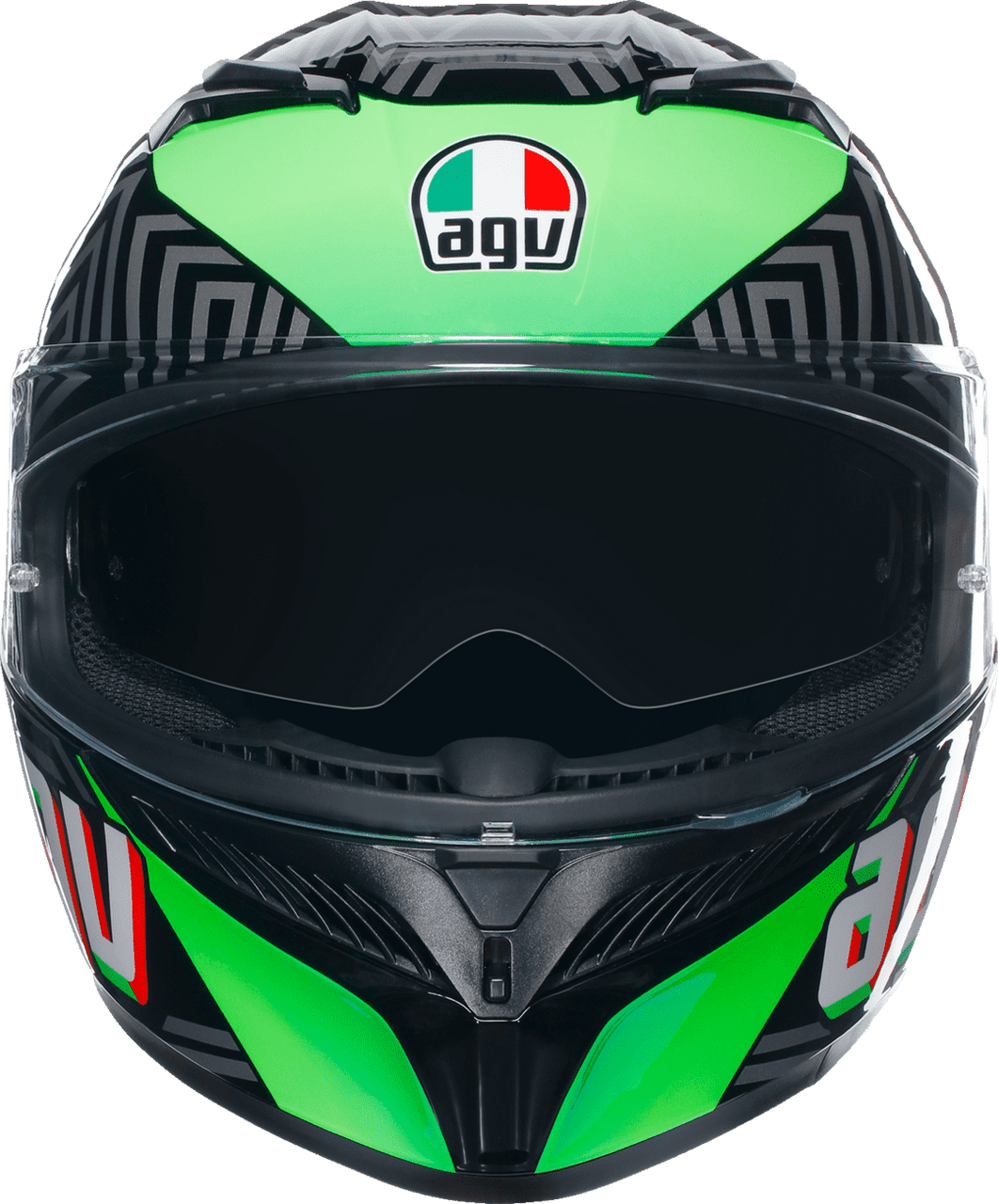 AGV-K3-Kamaleon-Full-Face-Motorcycle-Helmet-front-view