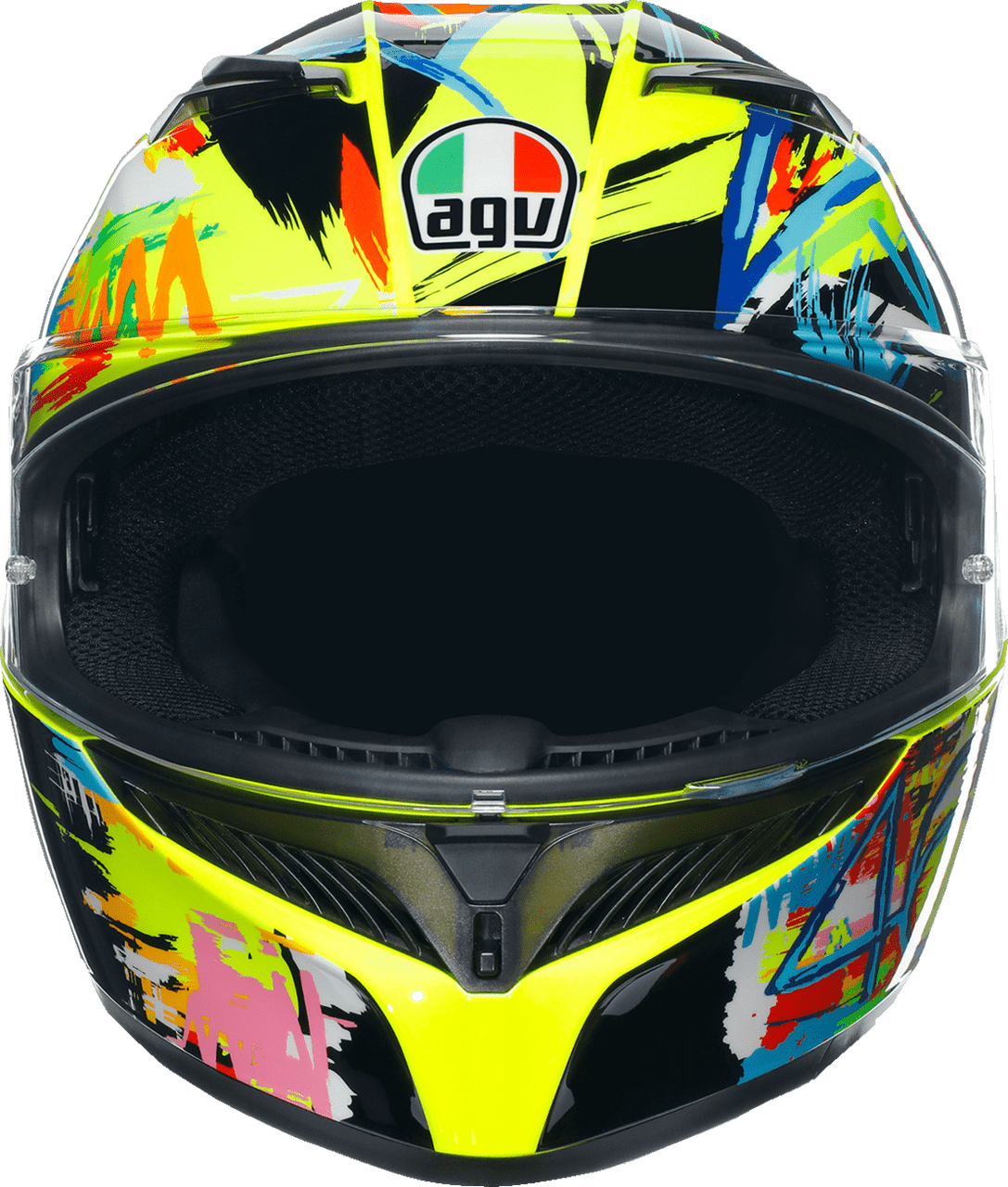 AGV-K3-Rossi-Winter-2019-Full-Face-Motorcycle-Helmet-front-view