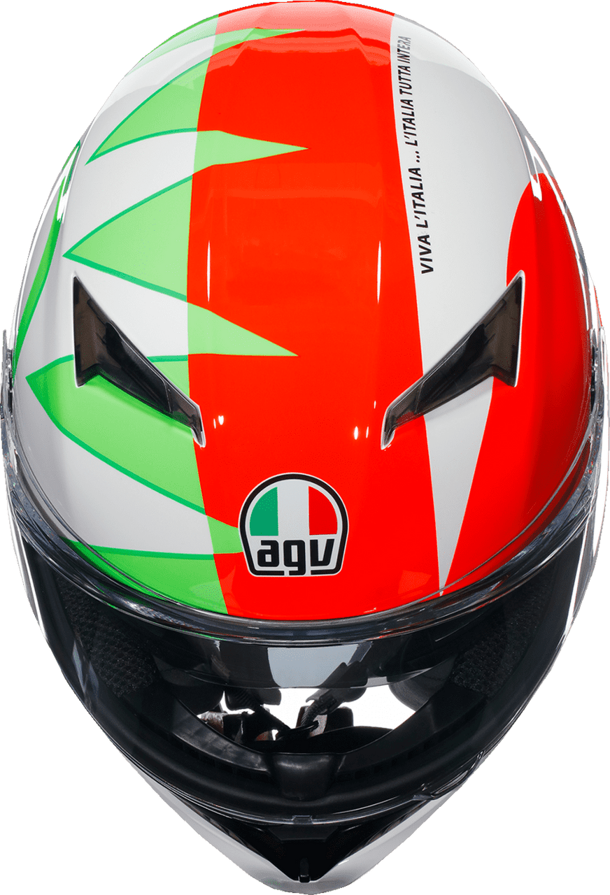 AGV-K3-Rossi-Mugello-2018-Full-Face-Motorcycle-Helmet-top-view