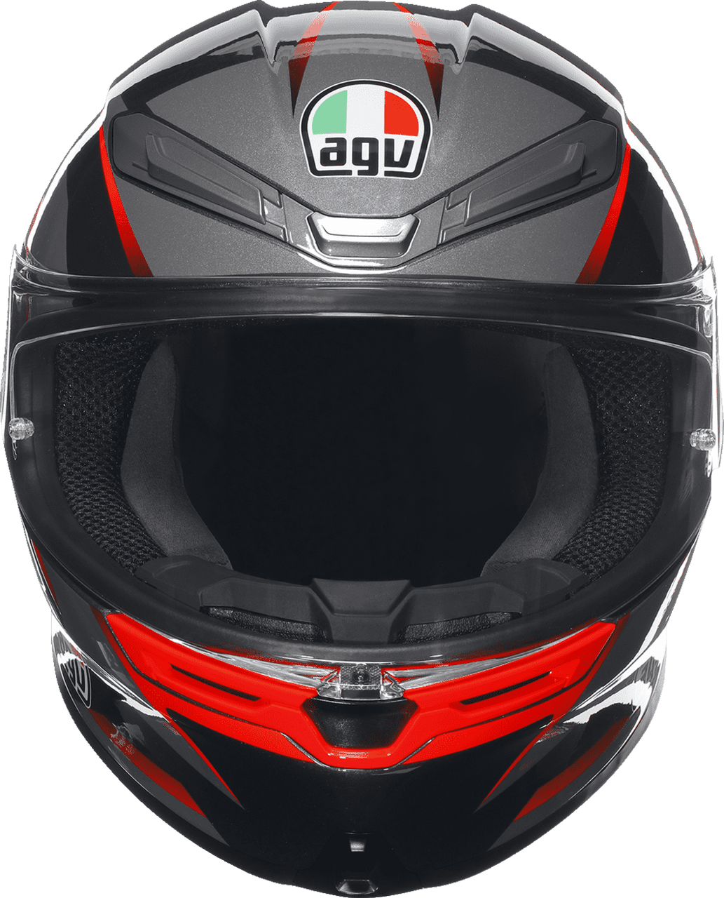 AGV-K6-S-Slashcut-Full-Face-Motorcycle-Helmet-black-grey-red-front-view