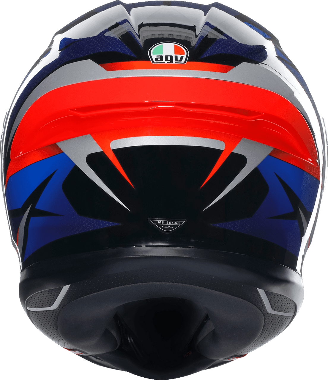 AGV-K6-S-Slashcut-Full-Face-Motorcycle-Helmet-black-blue-red-back-view