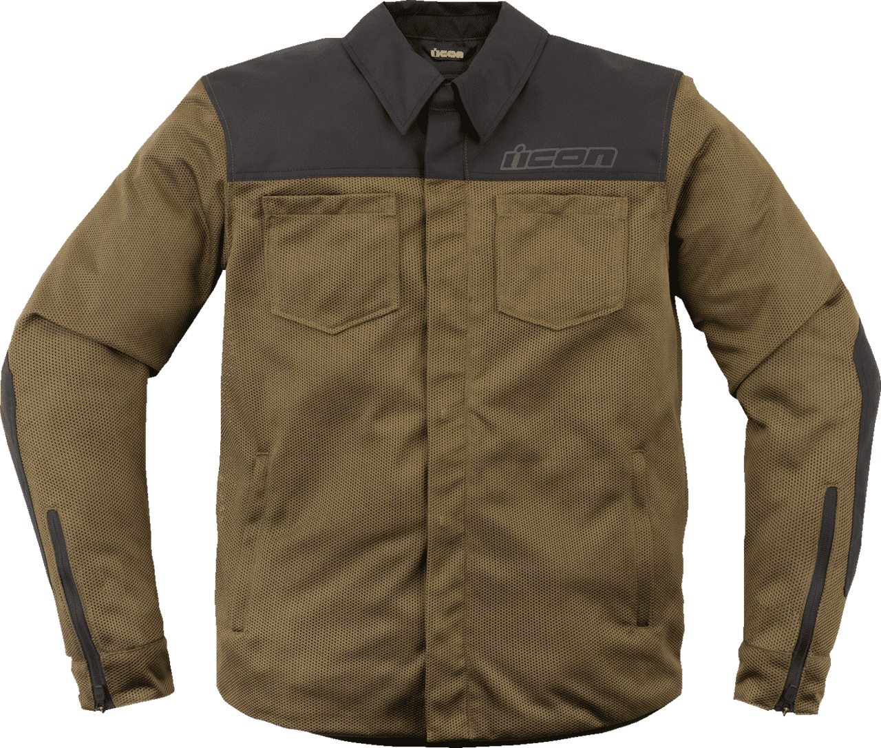 Icon-Mens-Upstate-Mesh-CE-Motorcycle-Jacket-Green-Brown-main