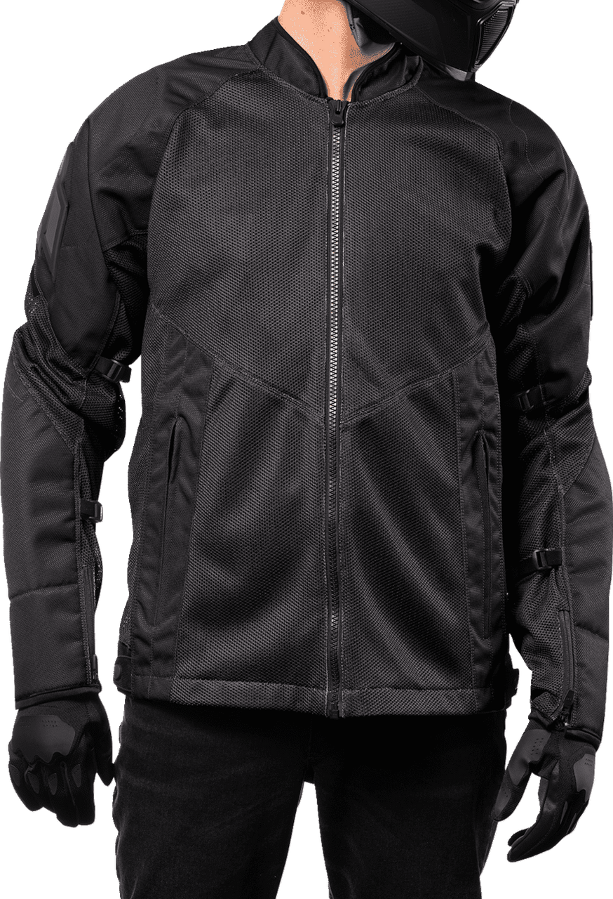 Icon-Mens-Mesh-AF-Motorcycle-Jacket-Black-fit-detail-view