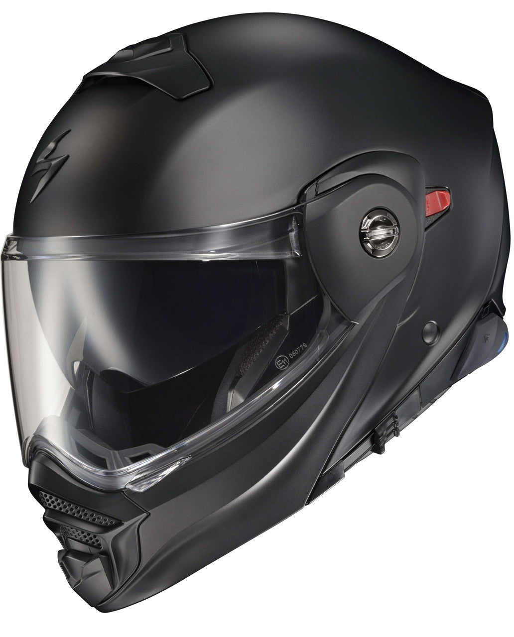 Scorpion-EXO-AT960-EXO-COM Modular-Motorcycle-Helmet-front-side-view