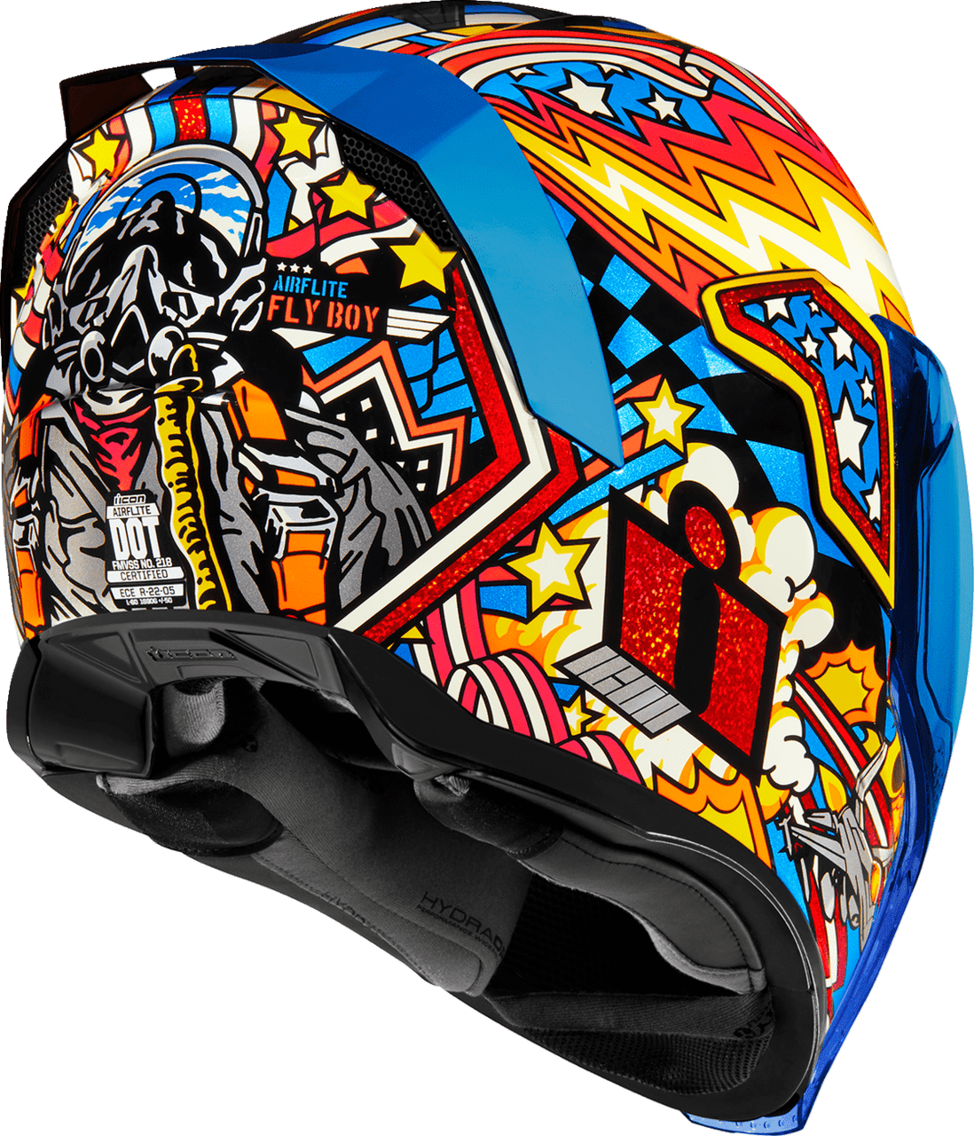 Icon-Airflite-Fly-Boy-Full-Face-Motorcycle-Helmet-back-side-view