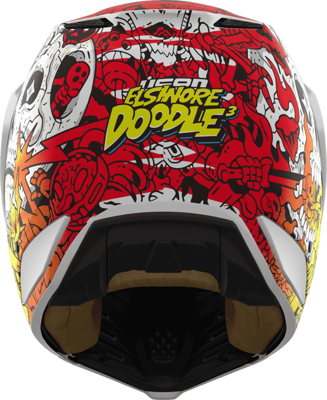 Icon Elsinore Doodle 3 Modular Motorcycle Helmet