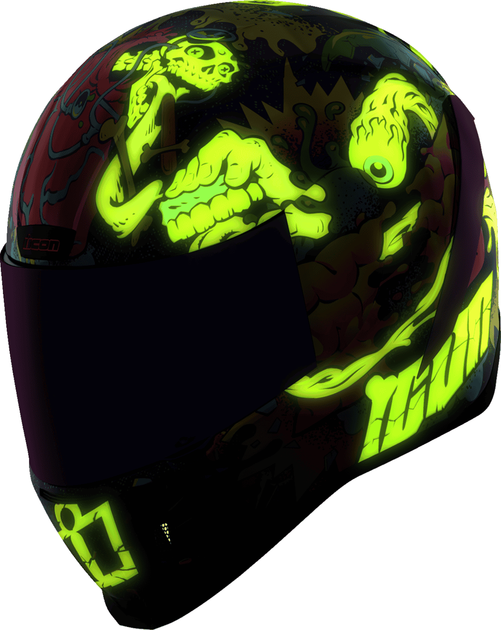 Icon Airform Scatterbrain Full Face Motorcycle Helmet