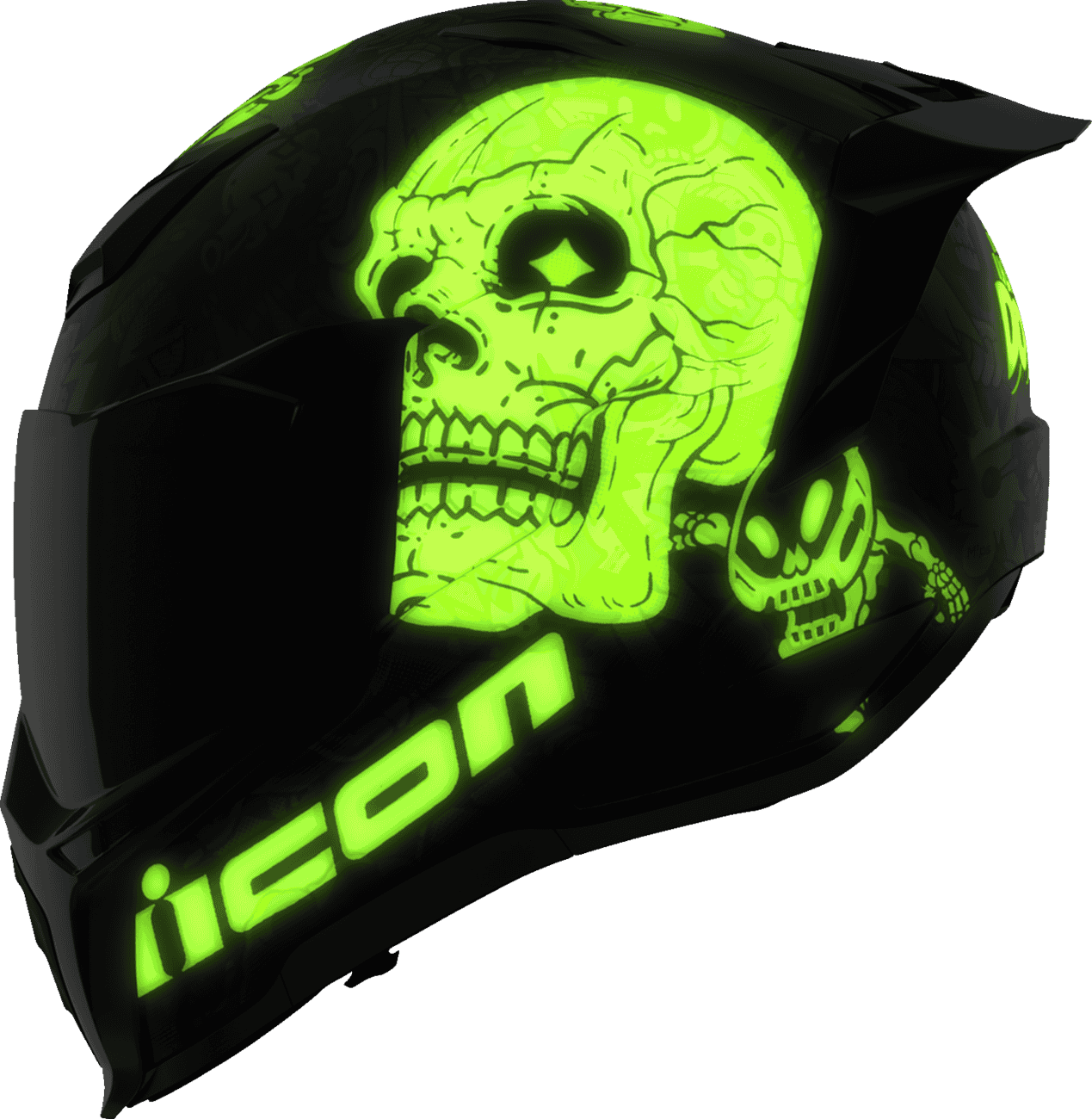 Icon Ultraflite Doodle 3 Full Face Motorcycle Helmet