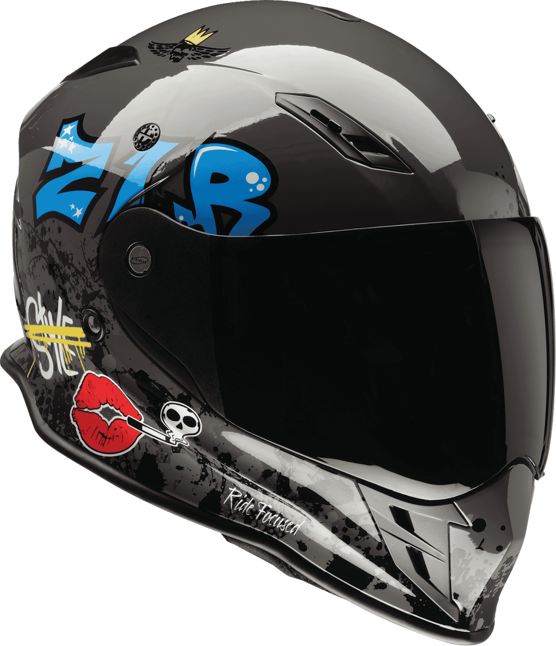 Z1R Nemesis Distro Full Face Motorcycle Helmet