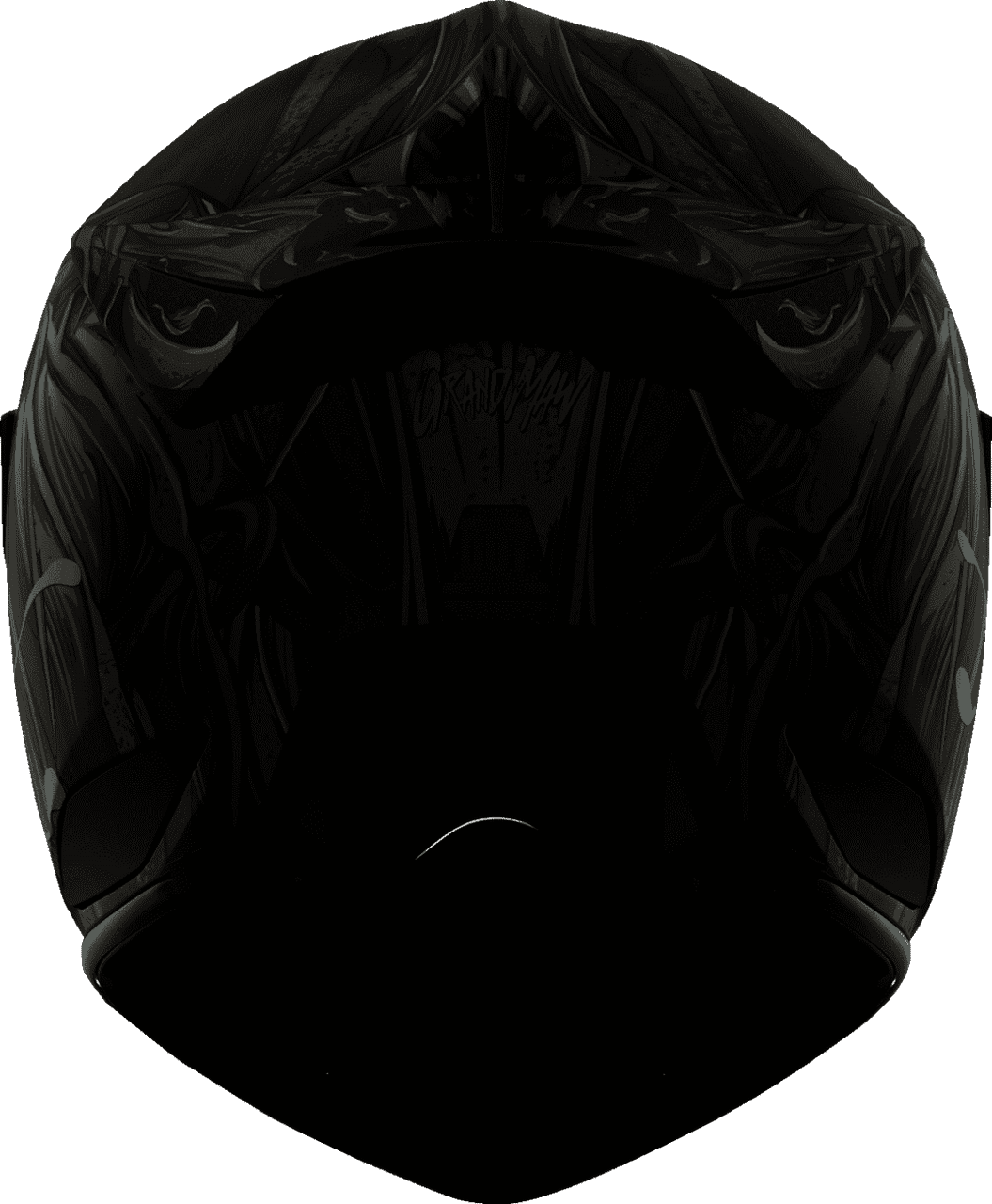 icon-domain-grand-maw-full-face-motorcycle-helmet-back-night-view