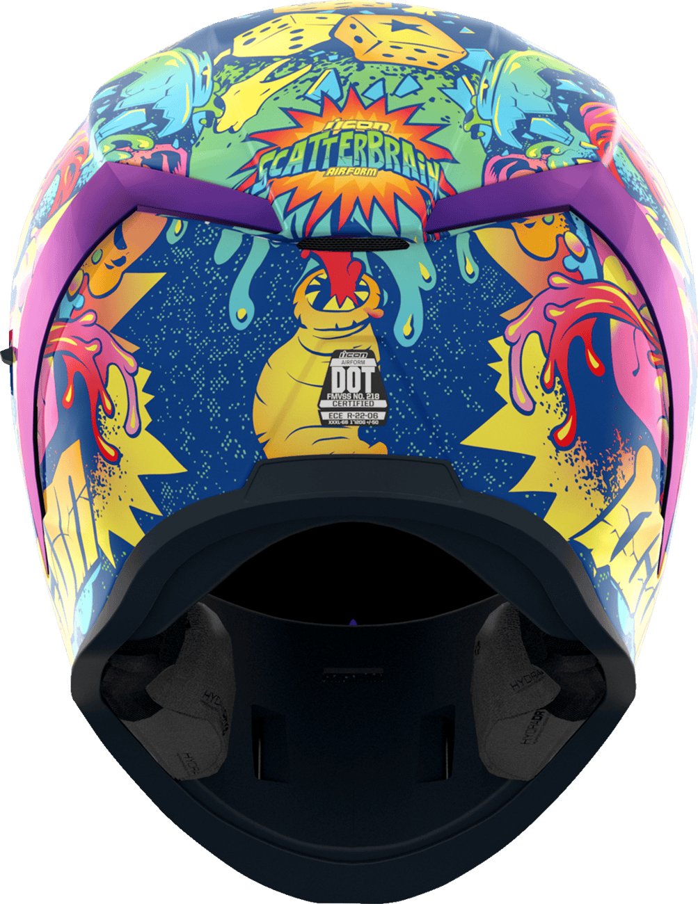 Icon Airform Scatterbrain Full Face Motorcycle Helmet