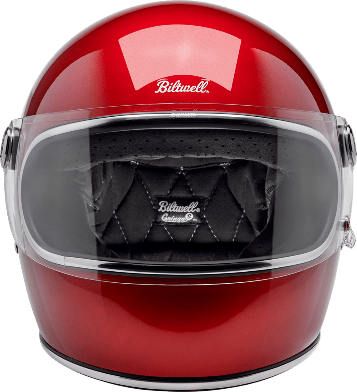 Biltwell-Gringo-S-Solid-Full-Face-Motorcycle-Helmet-Red-front-view