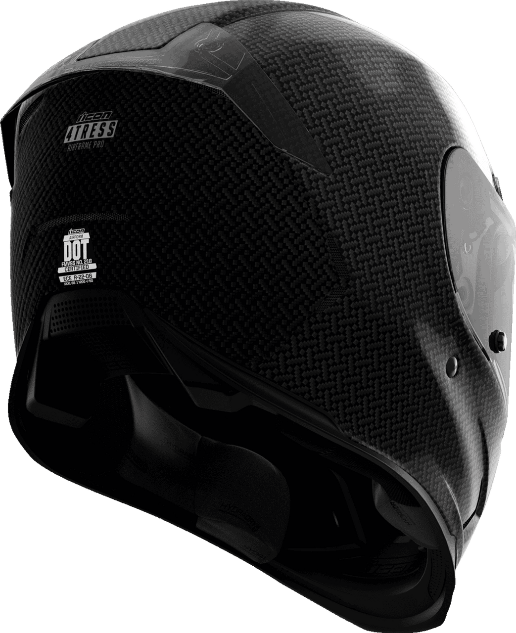 icon-airframe-pro-carbon-4tress-full-face-motorcycle-helmet-black-back-side-view