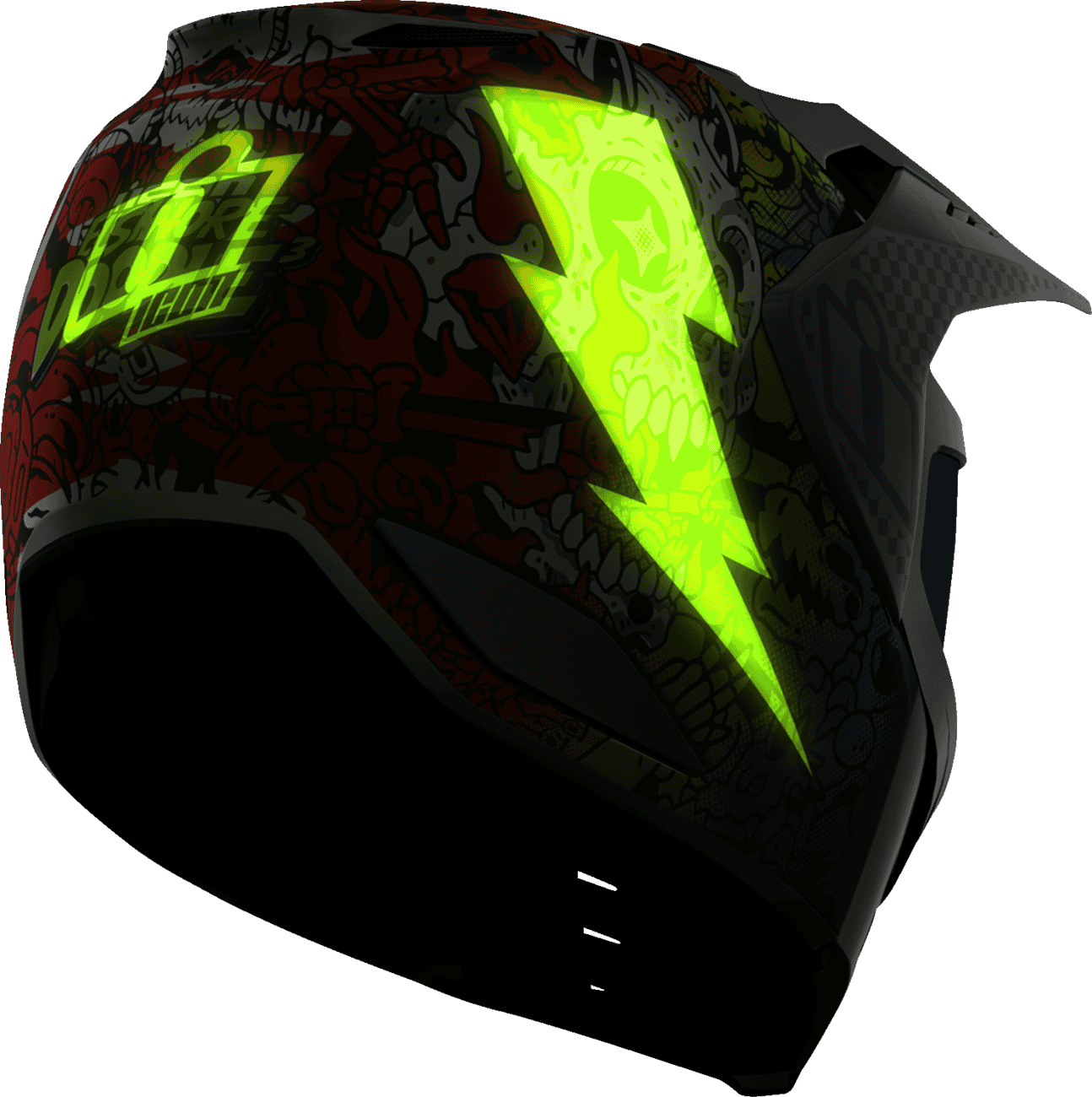 Icon Elsinore Doodle 3 Modular Motorcycle Helmet