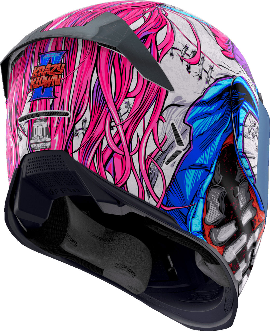 icon-airframe-pro-krazy-klown-2-full-face-motorcycle-helmet-back-side-view