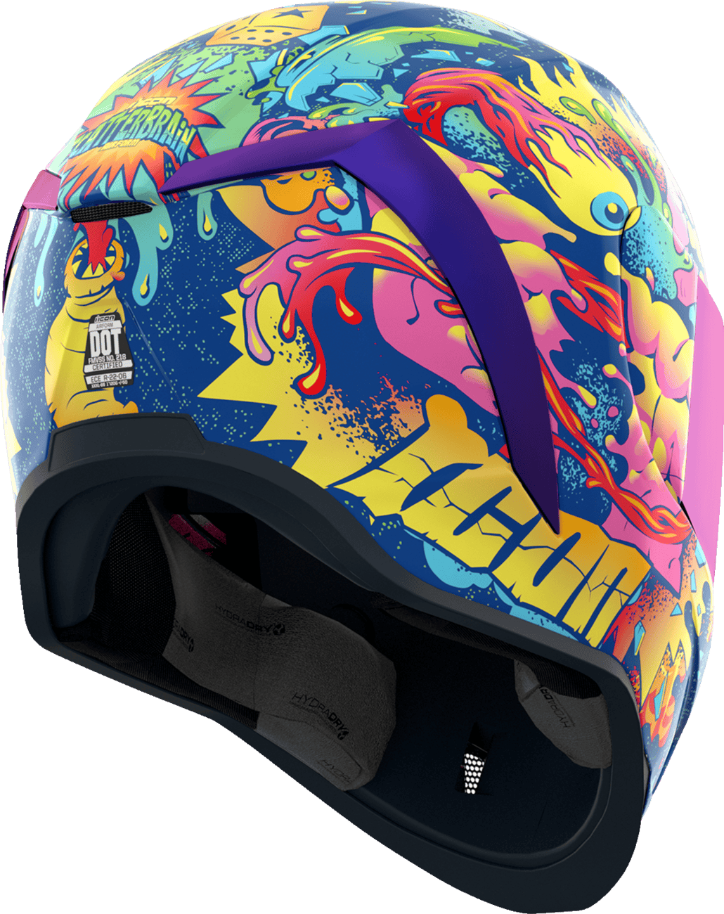 Icon Airform Scatterbrain Full Face Motorcycle Helmet