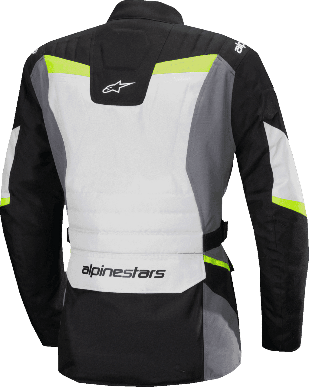 alpinestars-stella-st-1-waterproof-womens-motorcycle-riding-jacket-grey-black-yellow-back-view