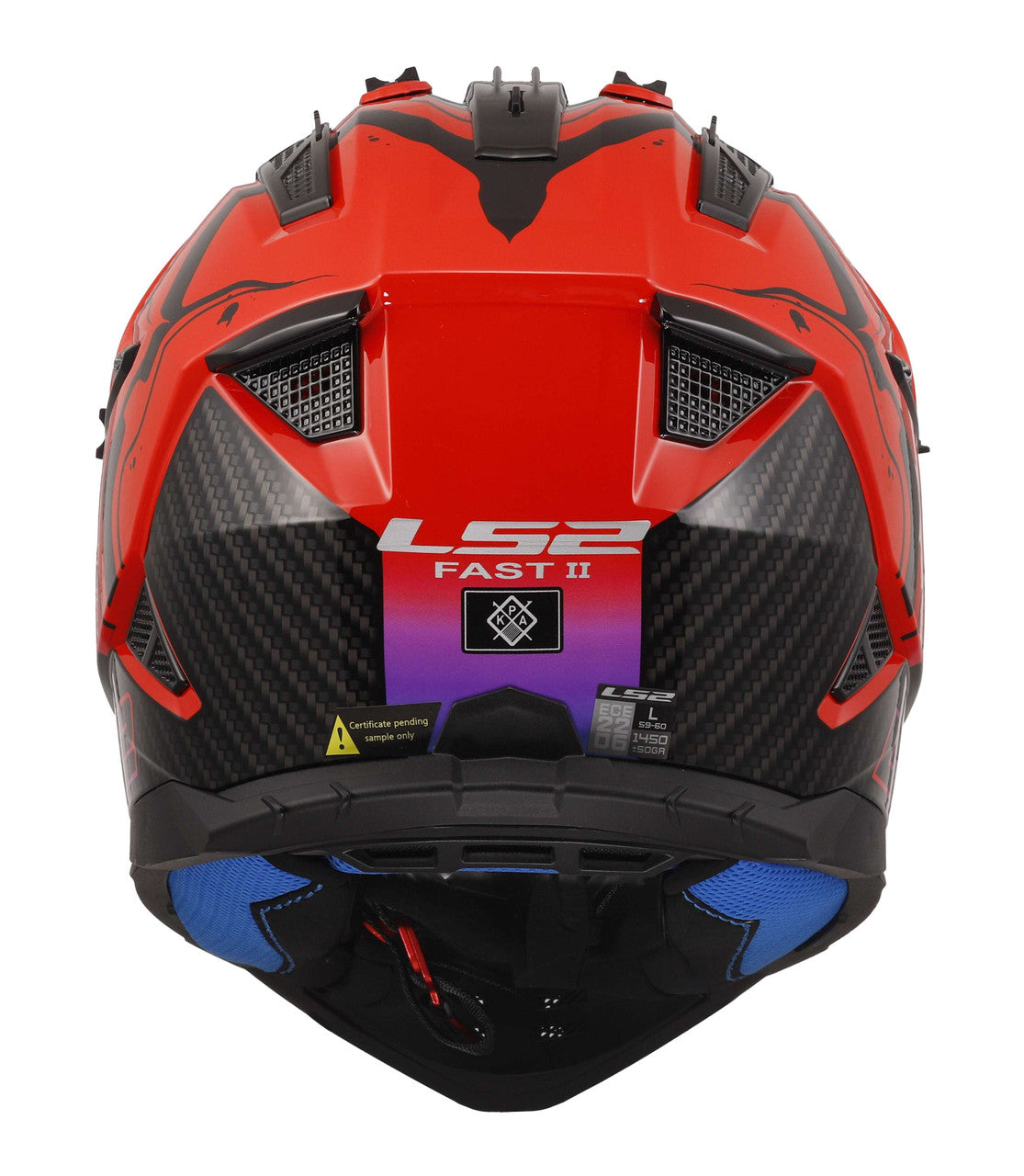 ls2-gate-ii-wash-full-face-mx-motorcycle-helmet-red-blue-purple-back-view