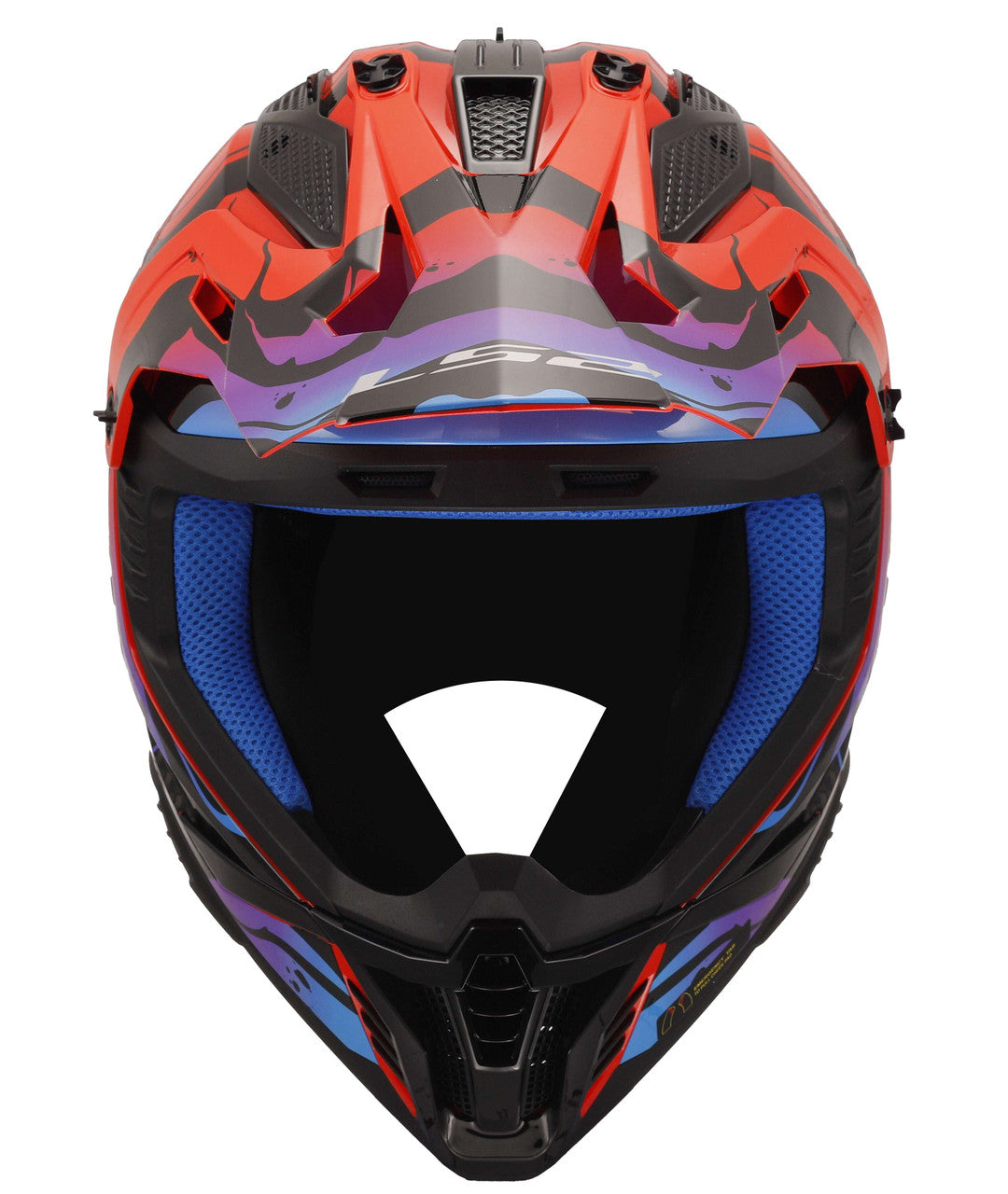 ls2-gate-ii-wash-full-face-mx-motorcycle-helmet-red-blue-purple-front-view