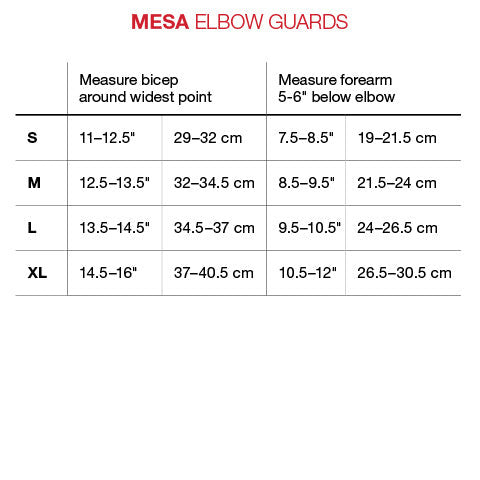 g-form-mesa-elbow-guards-size-chart