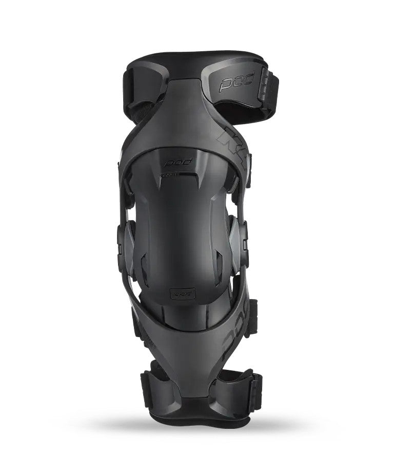 pod-k4-v2-0-graphite-black-knee-brace-front-view