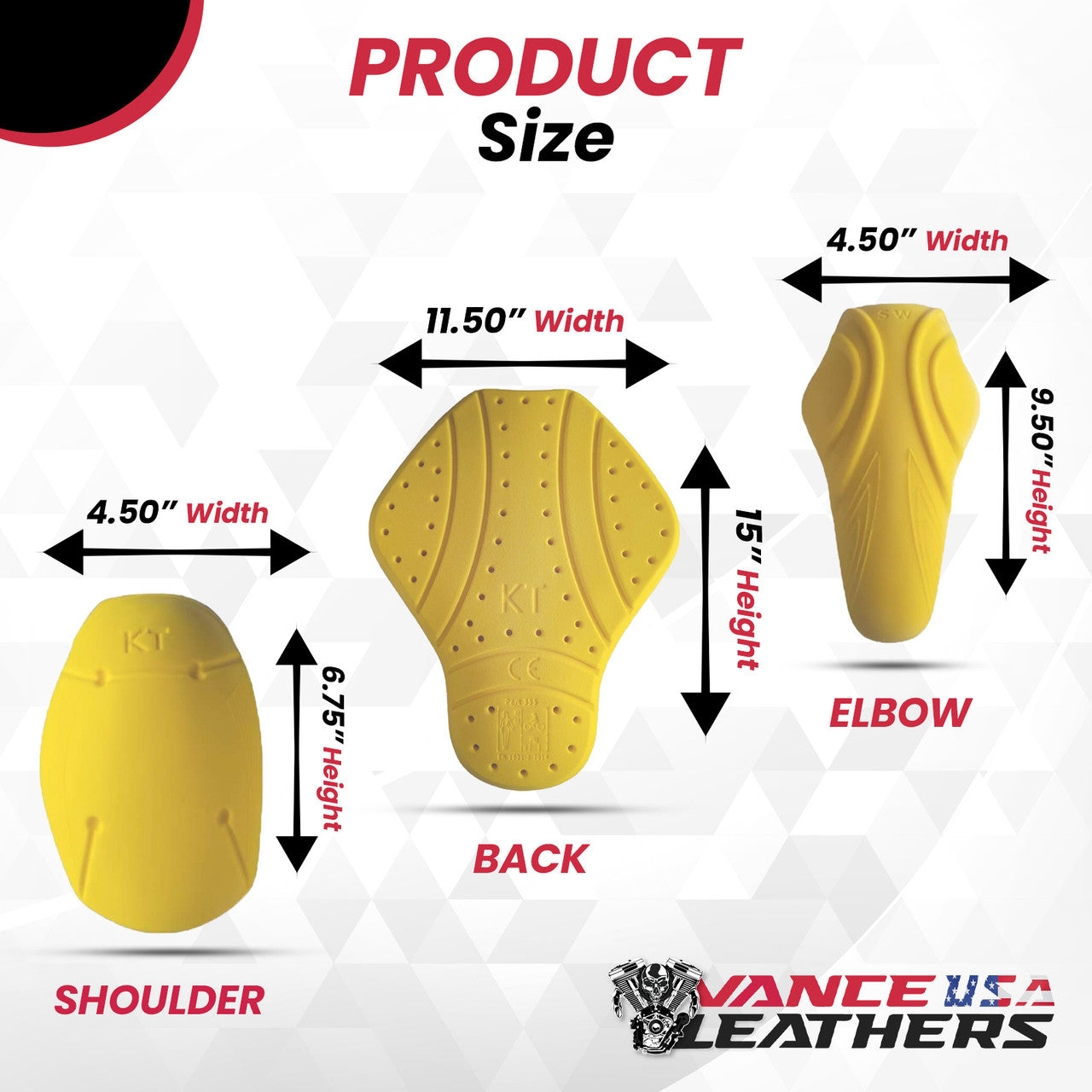 Level-2-certified-armor-pads-Level-2-Approved-Back-Shoulder-Elbows-armor-protector-inserts-Motorcycle-Jackets-sizes