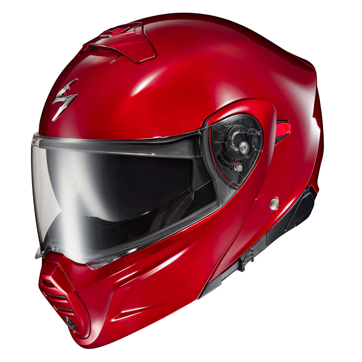 Scorpion EXO-GT930 Transformer Helmet - Black Cherry - Front