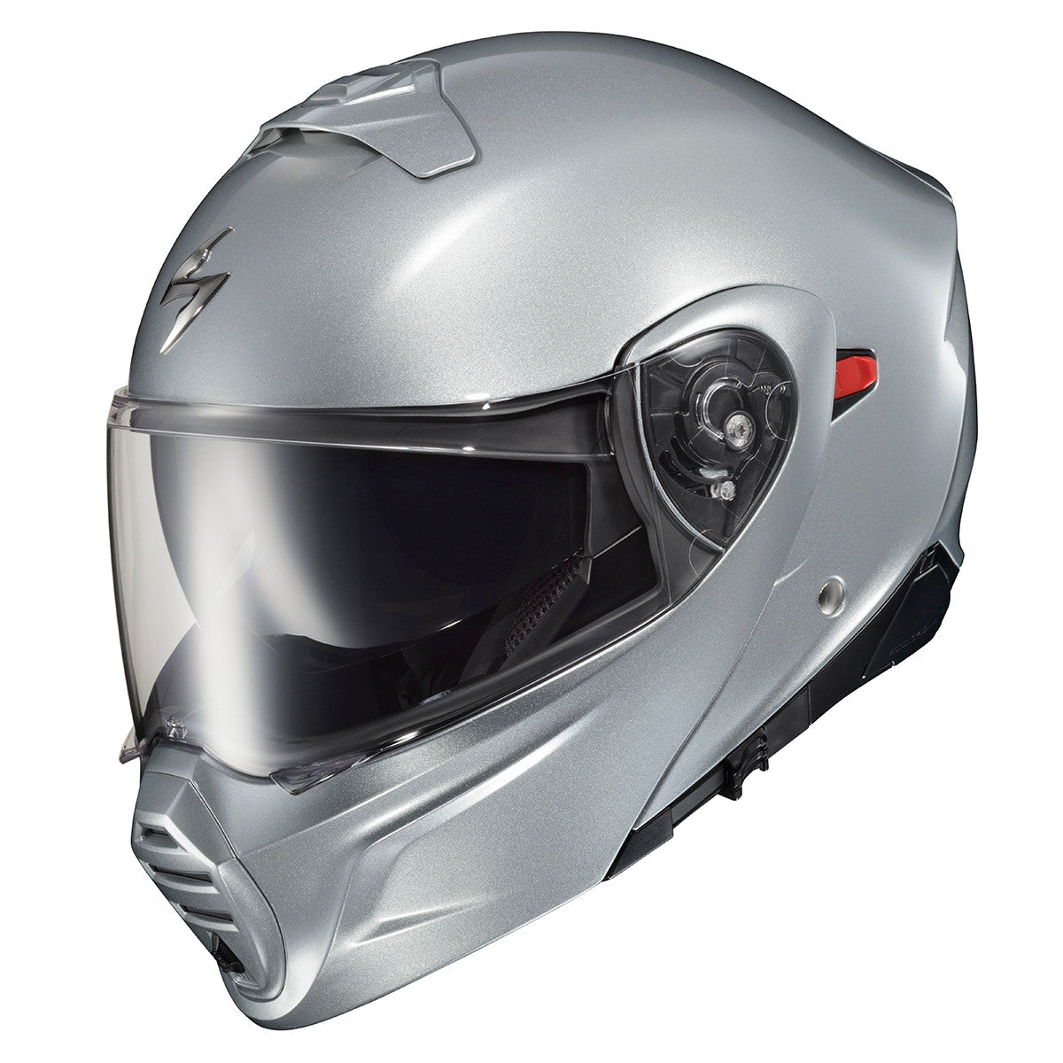 Scorpion EXO-GT930 Transformer Helmet - Silver - Front