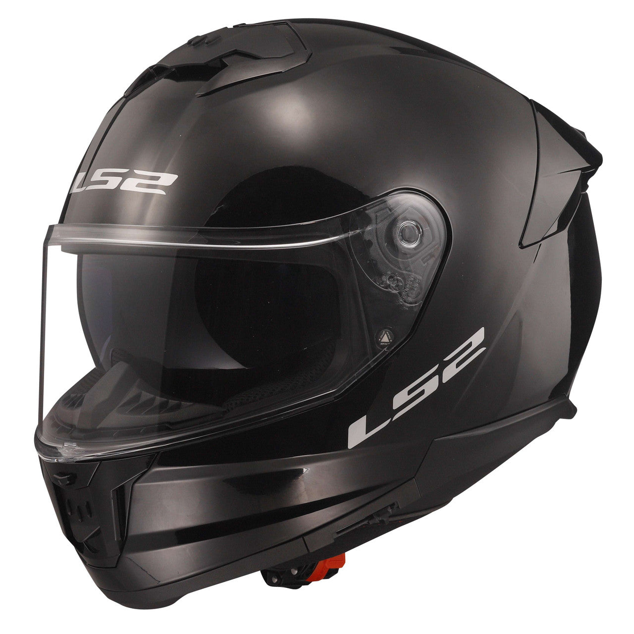 LS2-Stream II-Solid-Full-Face-Motorcycle-Helmet-Gloss-Black-main