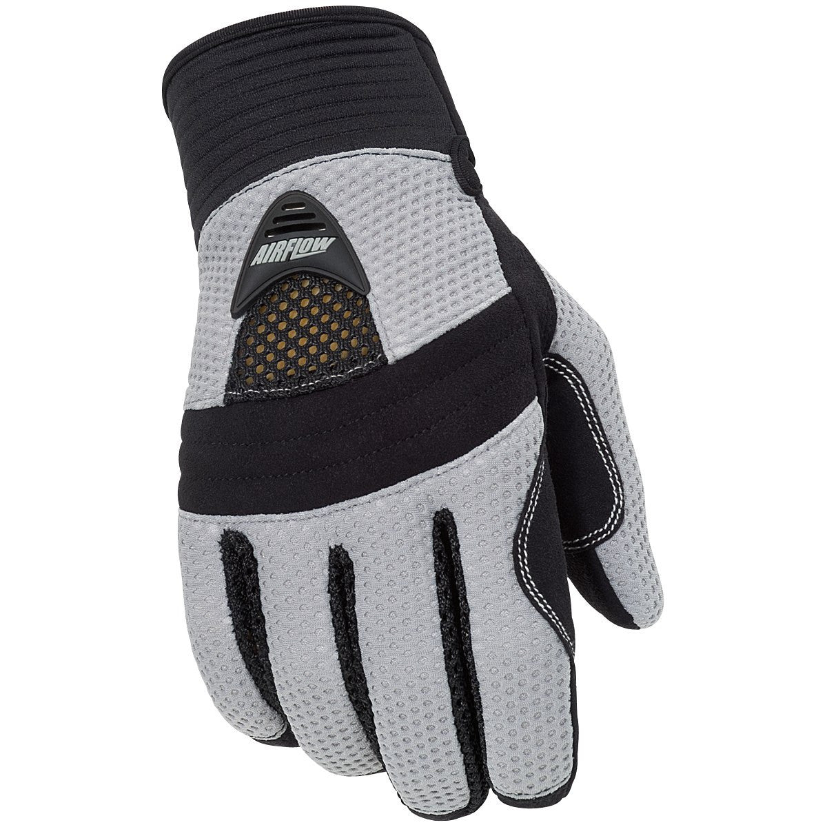 Tour Master Women's Airflow Mesh Motorcycle Gloves - Silver