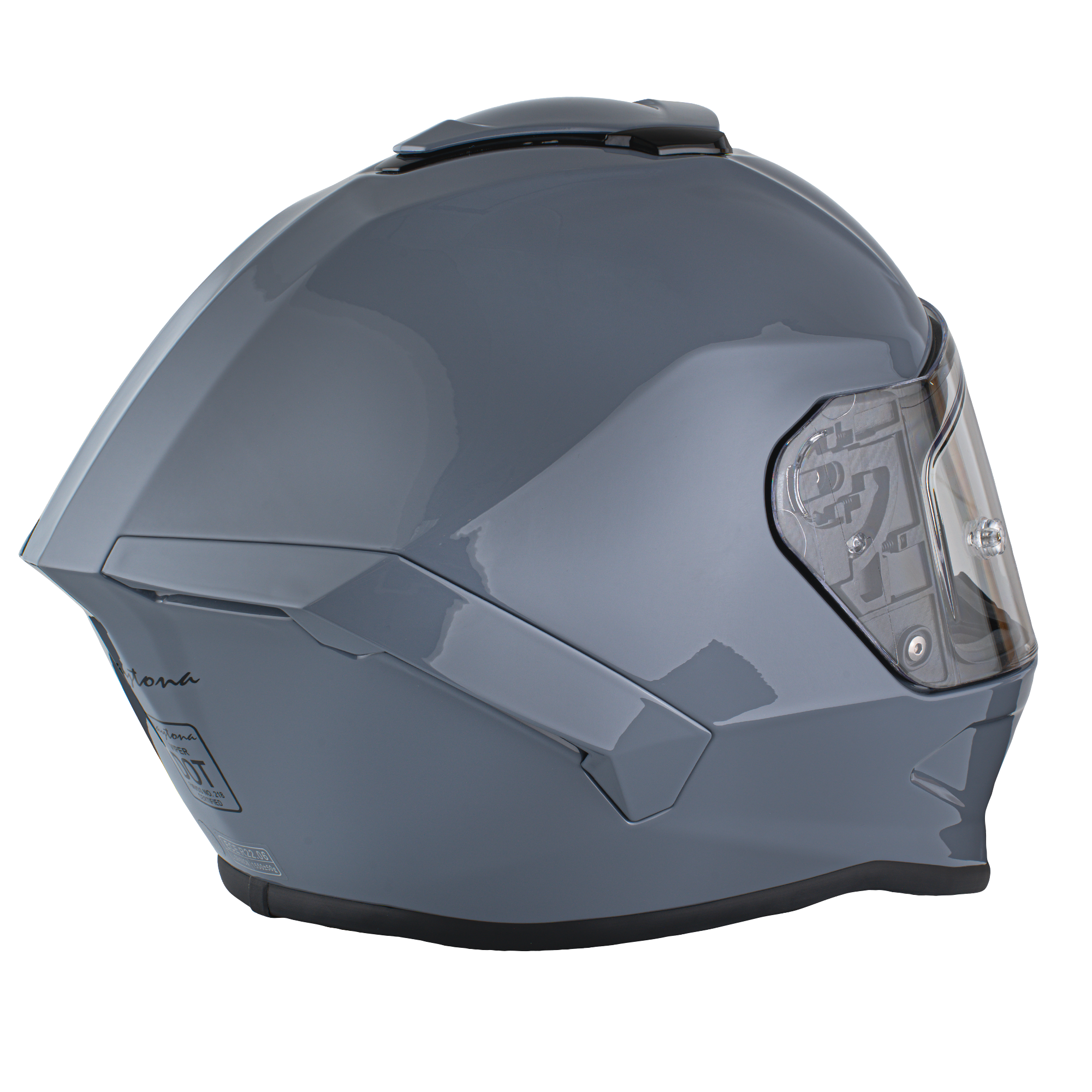 Daytona Viper Solid Full Face Motorcycle Helmet