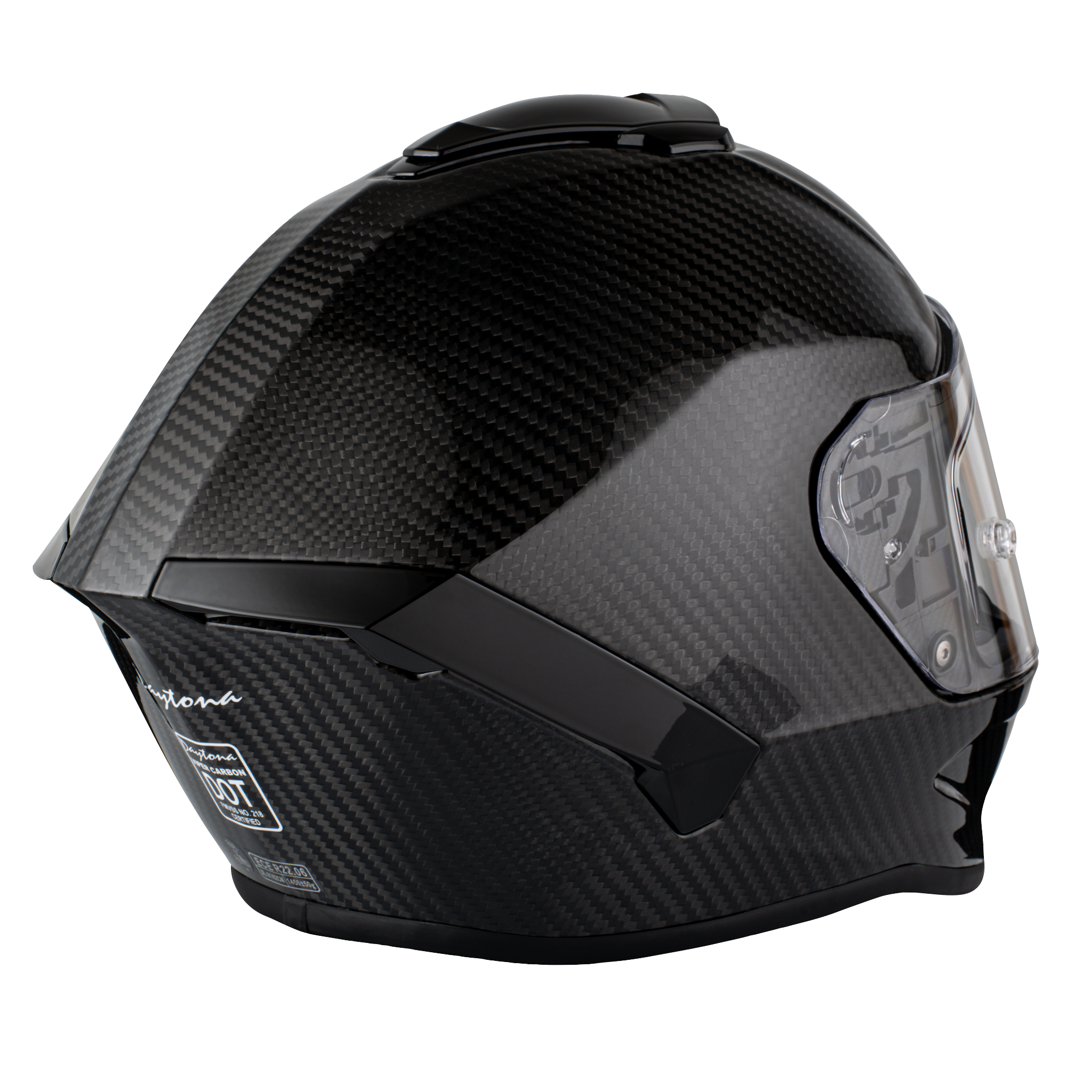 Daytona Viper Carbon Fiber Full Face Motorcycle Helmet