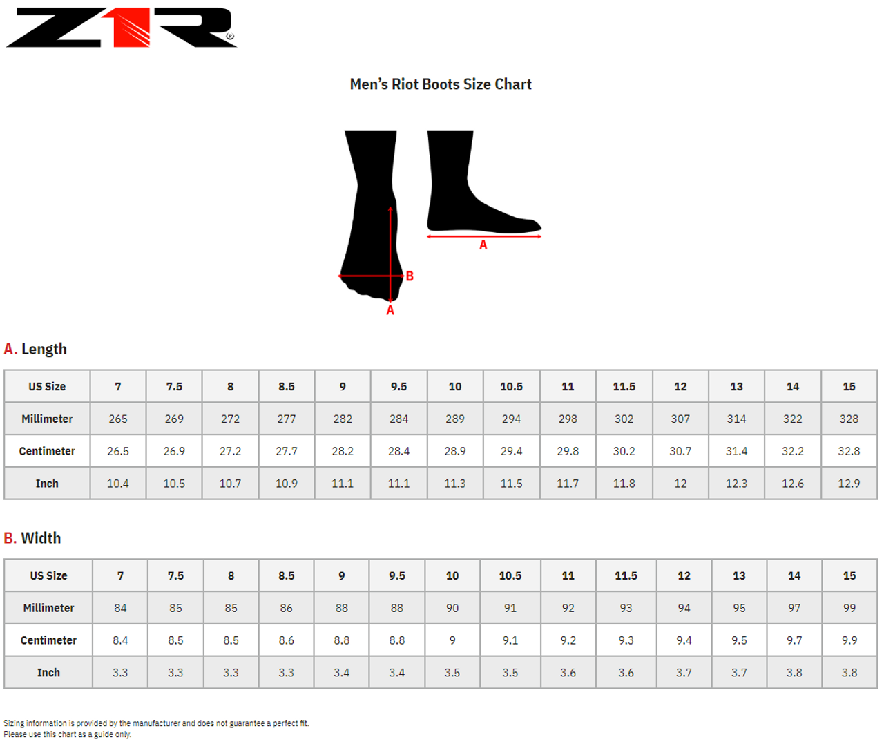 Z1R_Riot_Leather_Boots_size_chart