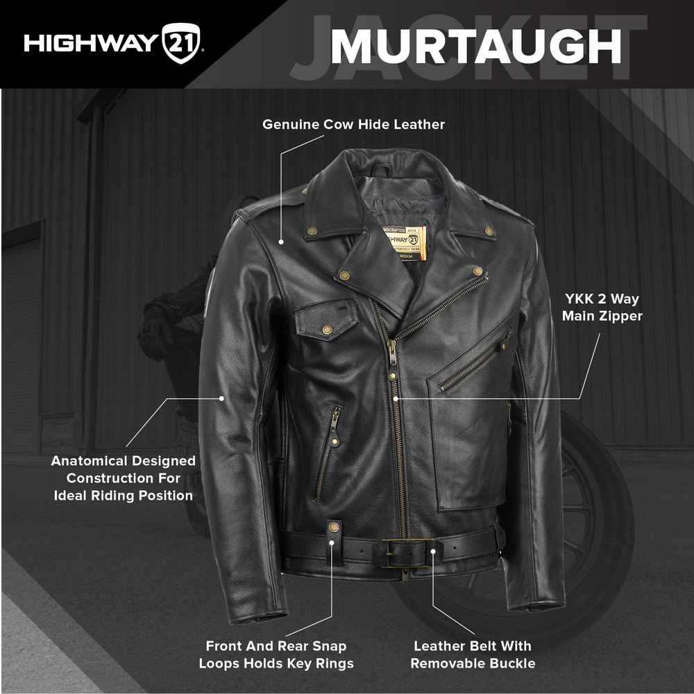 Highway 21 Murtaugh Jacket - Infographics