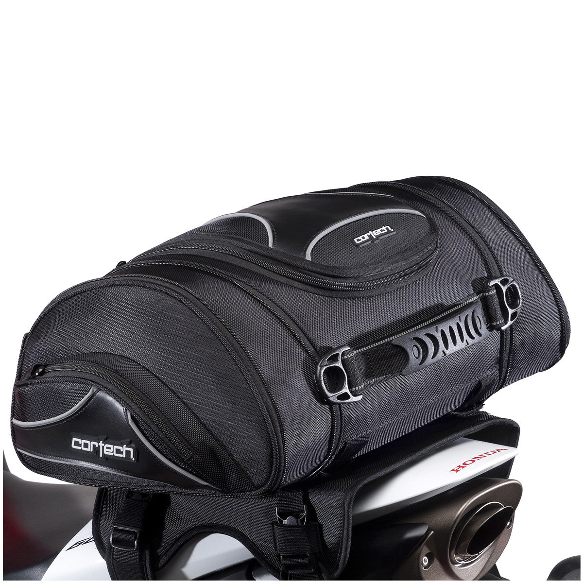 Cortech Super 2.0 24 Liter Tail Bags - Bike View