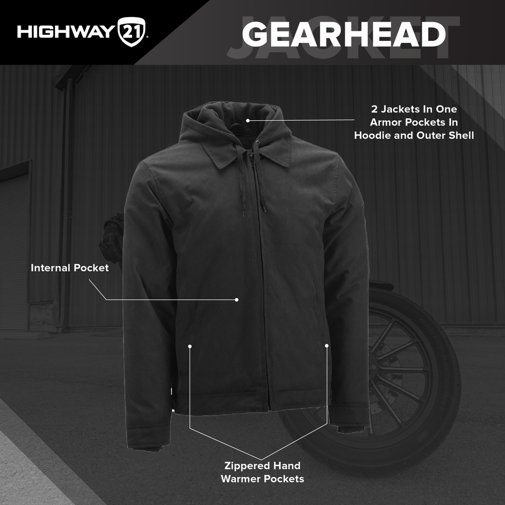 Highway 21 Gearhead Motorcycle Jacket