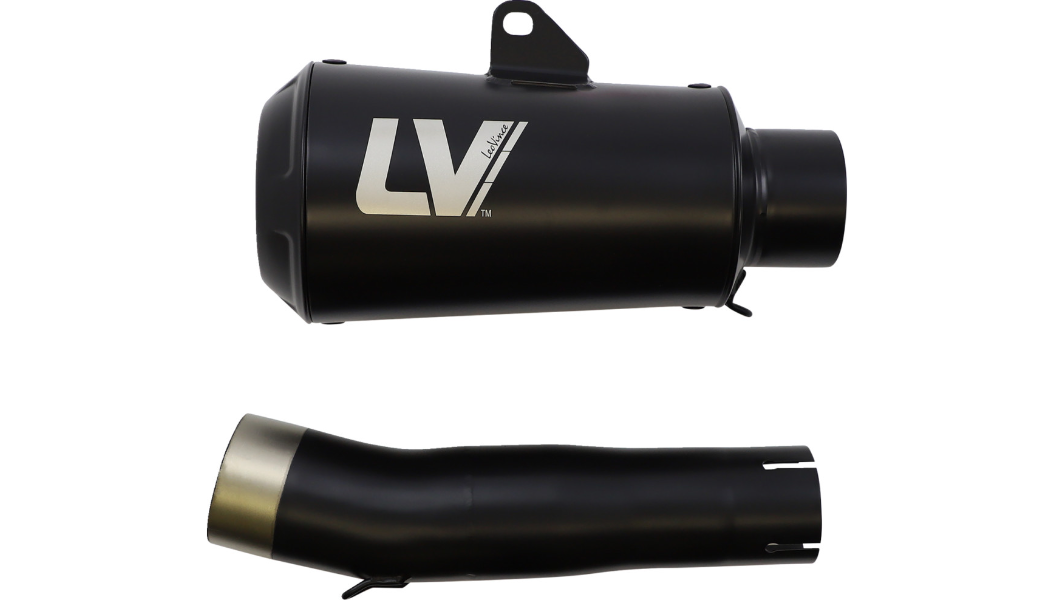 LeoVince-LV-10-Full-Black-Slip-On-Exhaust-Yamaha-YZF-R6