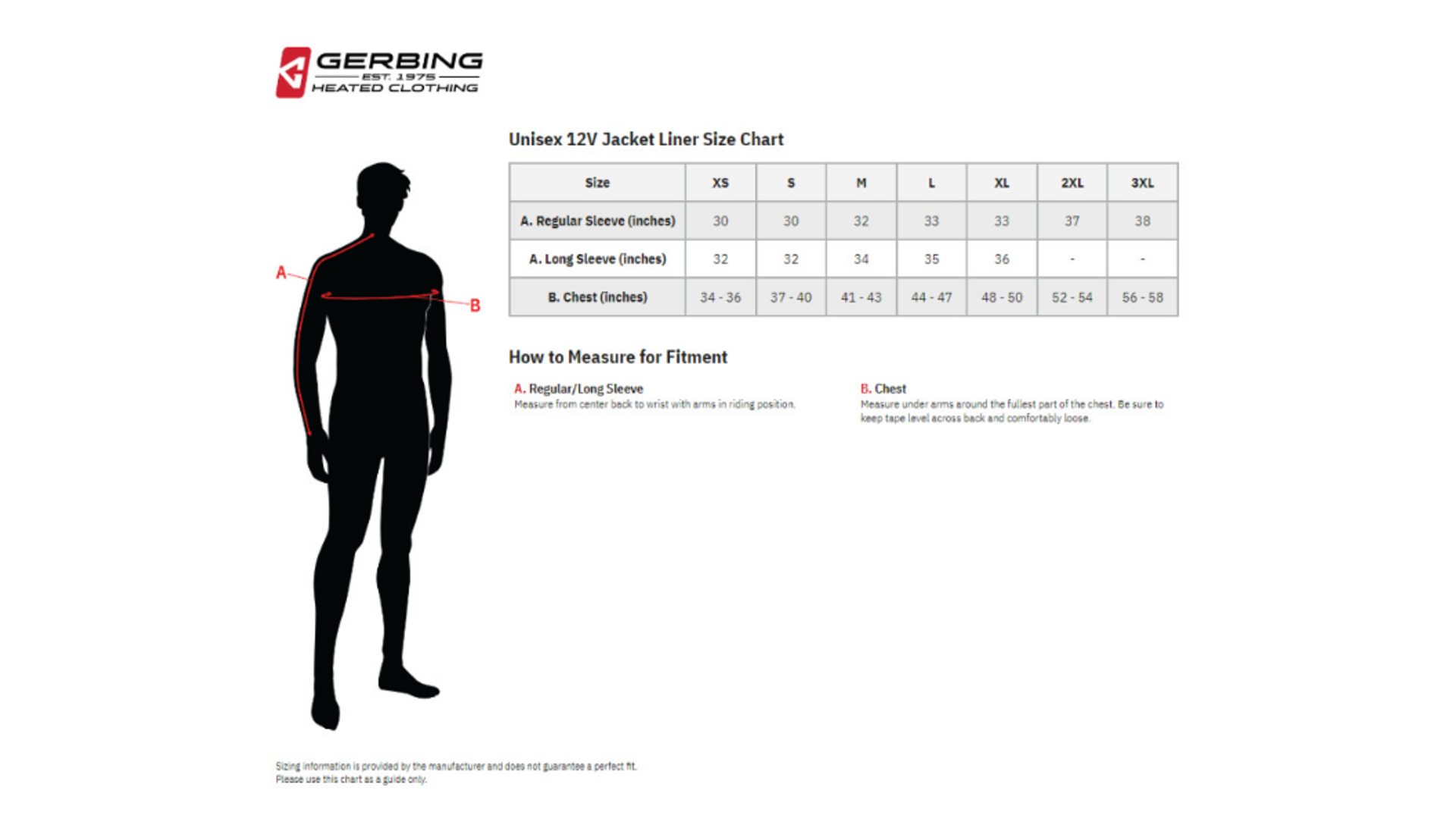 gerbing-heated-mens-12v-ex-pro-heated-motorcycle-jacket-size-chart