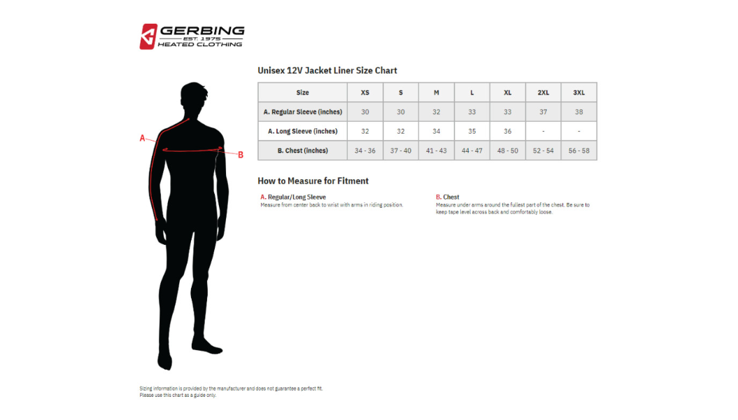 gerbing-heated-mens-12v-ex-pro-heated-motorcycle-jacket-size-chart