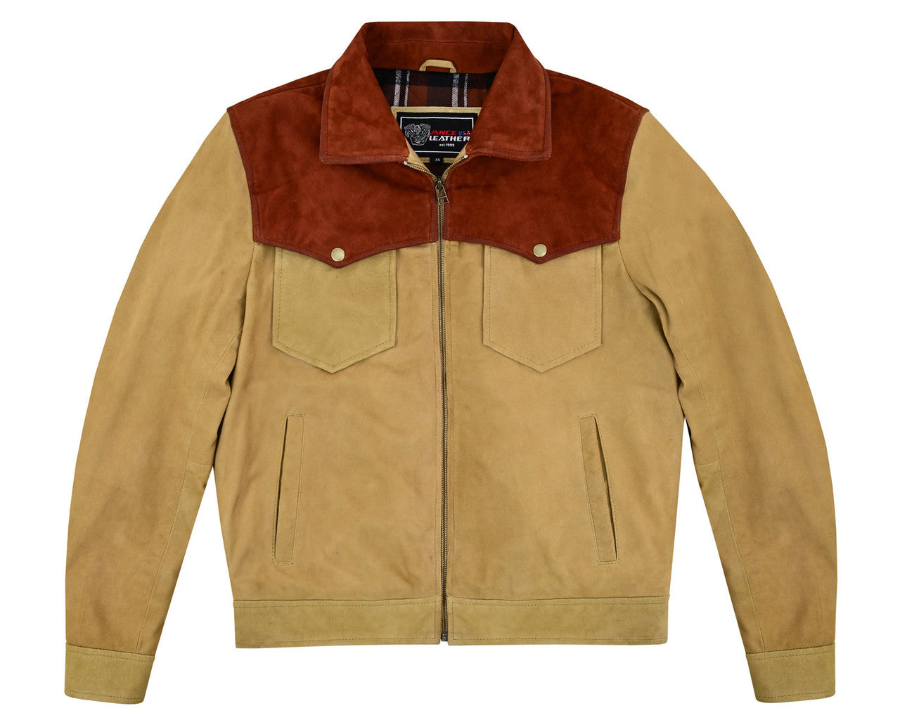 mens-western-goat-suede-trucker-two-tone-leather-jacket-main