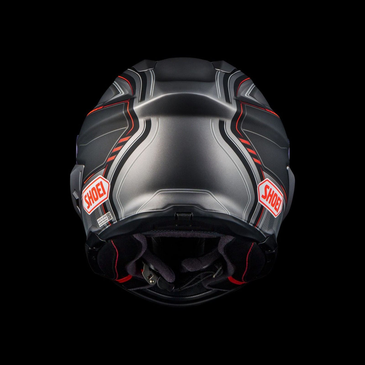 shoei-gt-air-3-discipline-full-face-motorcycle-helmet-grey-back-view