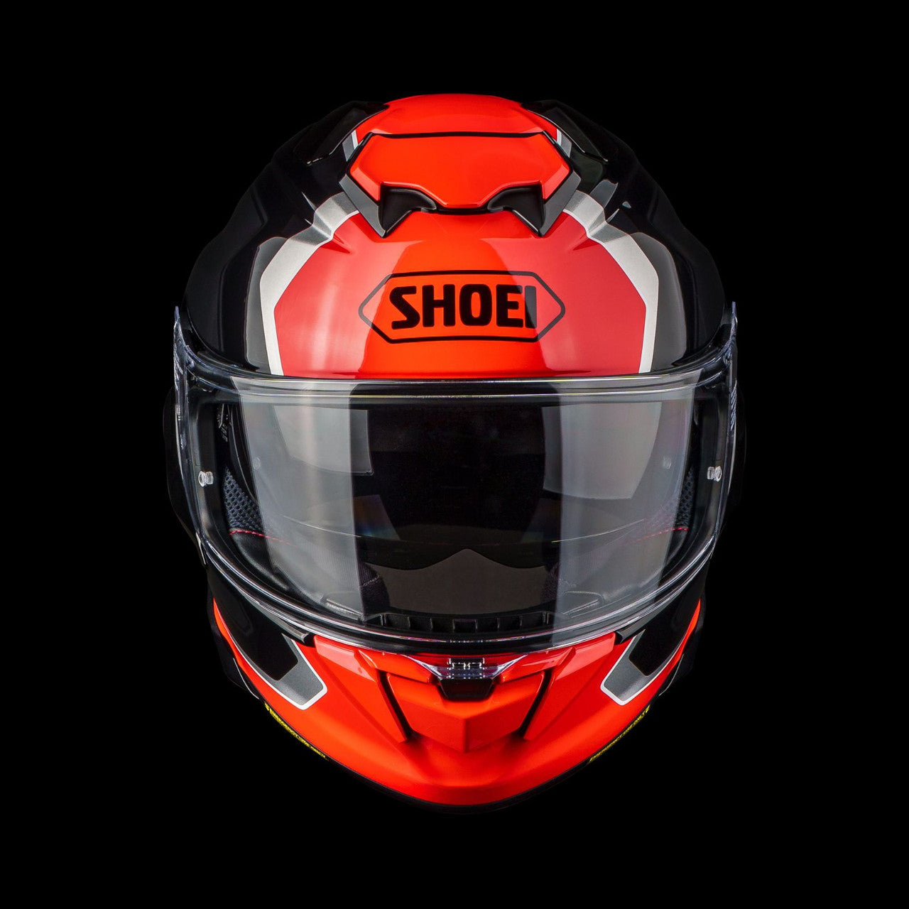 shoei-gt-air-3-realm-full-face-motorcycle-helmet-red-black-front-view