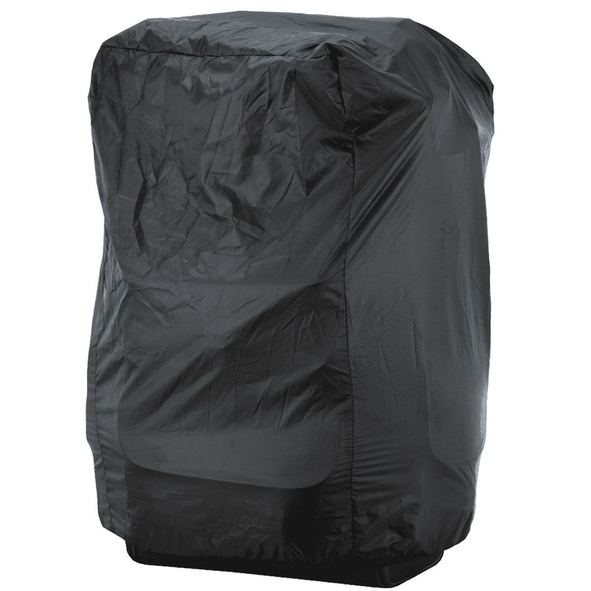 Vance VS1349B Black Large Deluxe Motorcycle Luggage Travel Touring Sissy Bar Bag - Rain Cover