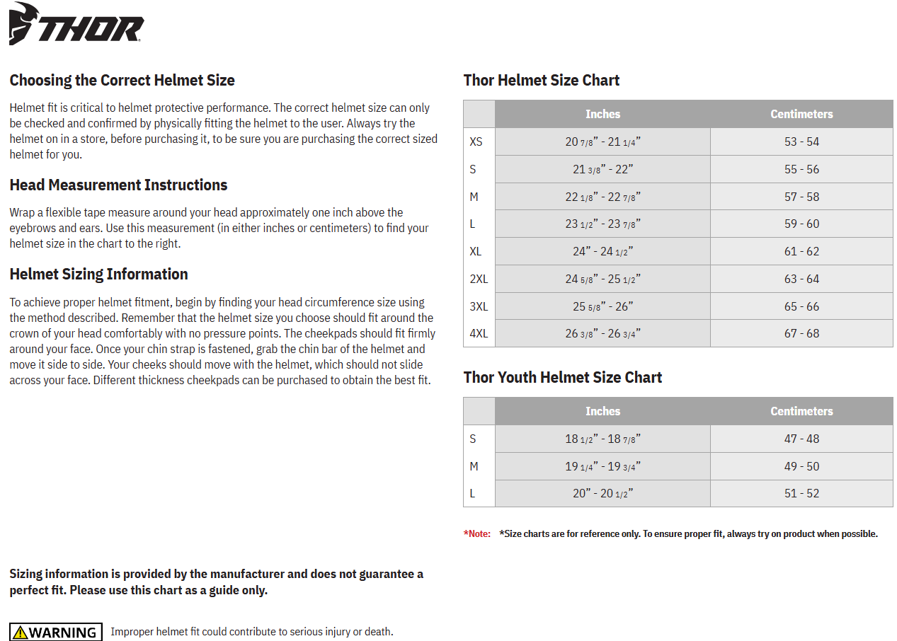 thor-reflex-sport-strike-mips-motorcycle-helmet-size-chart